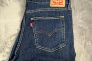 Levis 721 Ladies Jeans High Rise Skinny Blue Stretch Denim SIZE W34 L29