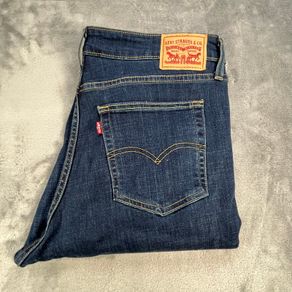 Levis 721 Ladies Jeans High Rise Skinny Blue Stretch Denim SIZE W34 L29