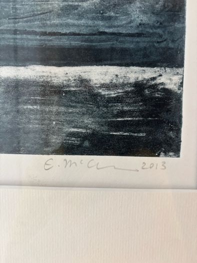 fine art print titled World's Edge (Storm Clouds over Bolus) 2013 by Eilish McCann