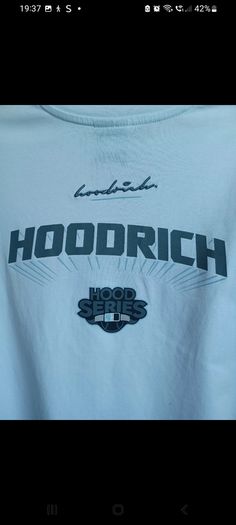 Mens  Teen Boy Hoodrich Stadium Tshirt Size Small Original price 40
