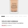 Dolce & Gabanna Velvet Skin Foundation Image 3