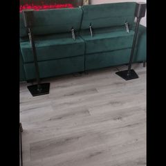 Green velvet recliner sofa