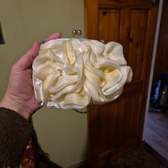 White/Cream Wedding White dress Purse