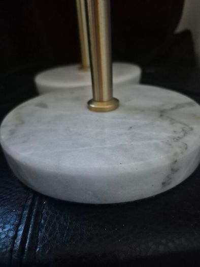 Pair of 2x Globe Table Lamps