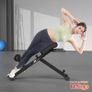 Foldable Hyperextension Bench Roman Chair Back Extension,Home Gym Sit Up Bench for Glute & Ab Workouts,Optional Adjustment Incline & Multi-Function Heavy-Duty Exercise Image 4