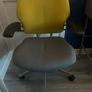 Ergonomic Humanscale Office Chair - Black & Yellow Image 2