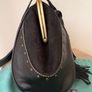 TOUS Black Leather Frame Bag  As New Image 4
