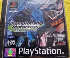 Championship Motocross featuring Ricky Carmichael PlayStation1 ps1 PlayStation 2 ps2 games Original