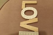 Love wooden  sign