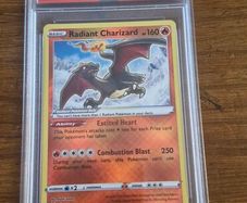 Radiant Charizard  PSA 10 Pokemon Card