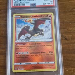 Radiant Charizard  PSA 10 Pokemon Card