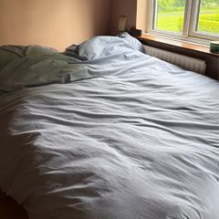 double bed with mattress