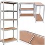 FREE DELIVERY 180x90x40 Container Van Garage Shed Metal Shelving 875kg Heavy Duty Image 4