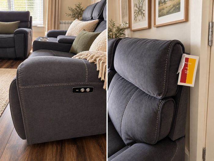 Electric recliner  3 + 2 seater
