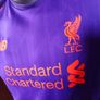 Liverpool away new balance purple Image 2