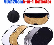 90x120cm 5-in-1 Photo Studio Collapsible Reflector - 30541