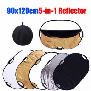 90x120cm 5-in-1 Photo Studio Collapsible Reflector - 30541