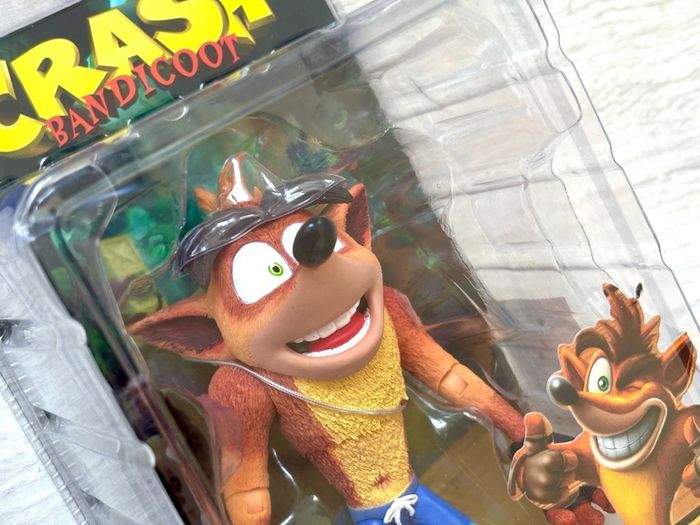 Deluxe Crash Bandicoot With Jet Pack Figure From Activision & Neca - SEALED
