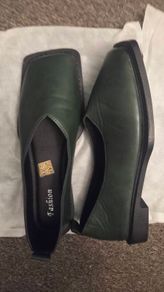Comfortable green shoes
