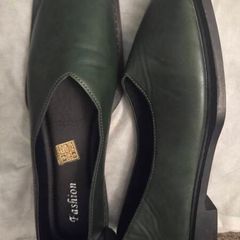 Comfortable green shoes