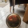 Victorian Brass bed warmer as new Image 2