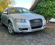 2006 Audi A3 damaged front end