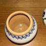 Nicholas Mosse Retired Set of 2 Blue Pansy Bud Vases Image 5