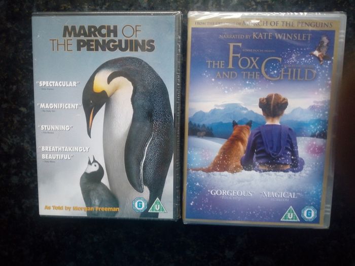 March Of The Penguins & The Fox And The Child New And Sealed Dvd