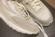 Fila Cream Trainers - Leather , Textile , Synthetic Uppers - Size 38.5 - EU 5