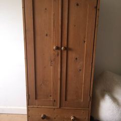 Wooden wardrobe