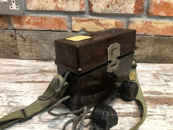vintage military phone