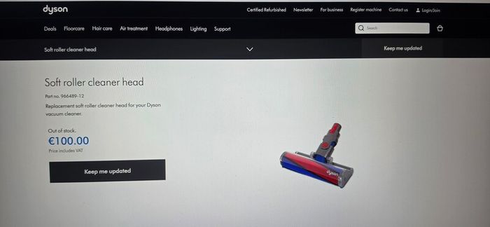 Genuine Dyson Brush Head