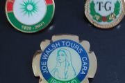 3 Vintage Irish lapel pins