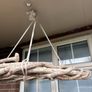 Very large 85cm diameter densely woven birch wreath BASE Image 8