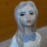 Tengra porcelain figurine of a girl in a gown, handmade in Valencia, Spain Image 5