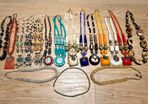 CLEARANCE 44pcs necklaces bone plastic metal all new plus 34 bracelets