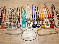 main image for ad CLEARANCE 44pcs necklaces bone plastic metal all new plus 34 bracelets