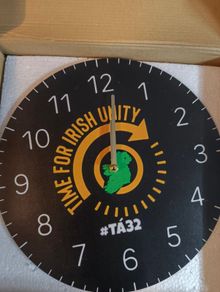 Irish Unity Clock