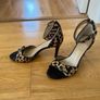 Leopard print high heels size 4.5 Image 2