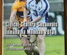 2013 Clare v Waterford - GAA Munster Hurling Quarter Final Programme