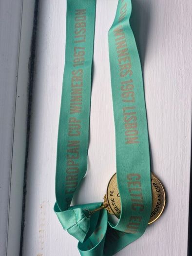 Celtic 1967 European Cup Medal