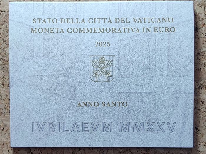 Vatican 2 Euro Brilliant Uncirculated Coins 2025 - 550th anniversary birth of Michelangelo AND Holy Year MMXXV (Coins in hand, this is not a presale)