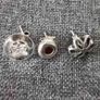 3 x  silver earrings Image 2