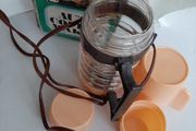 vintage collectable coffee maker plugs into cigarette lighter for car