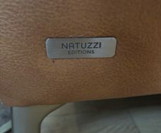 natuzzi leather sofa