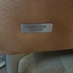 natuzzi leather sofa