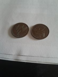 two irish farthing