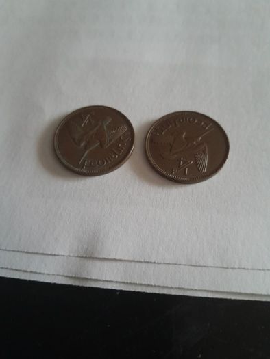 two irish farthing