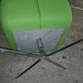 Excellent condition green swivel chair Image 3
