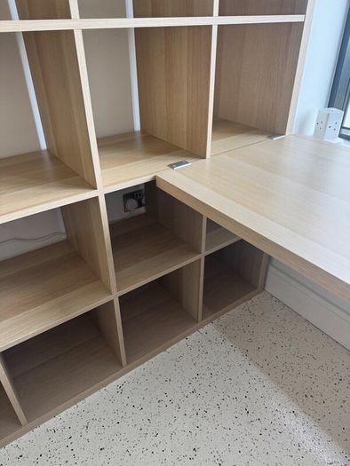 IKEA Shelf desk combination, KALLAX / LINNMON